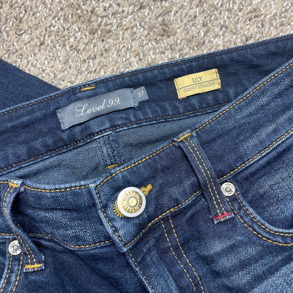 Level 99 Lily skinny Straight Jeans